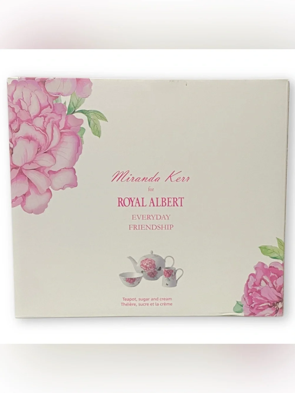 Royal Albert Miranda Kerr Everyday Friendship 3 Piece Porcelain Tea Set Floral